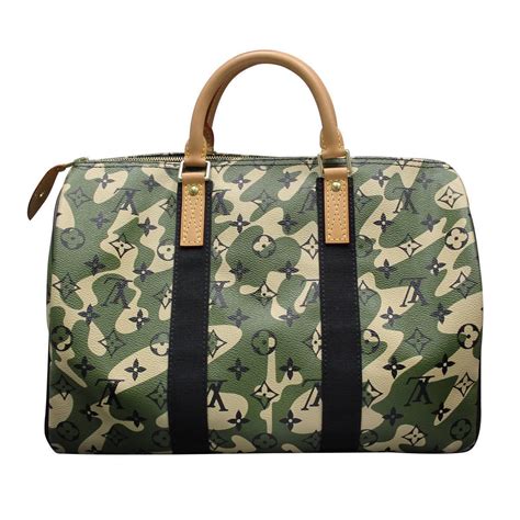 louis vuitton camo bag replica|camo Louis Vuitton duffle bag.